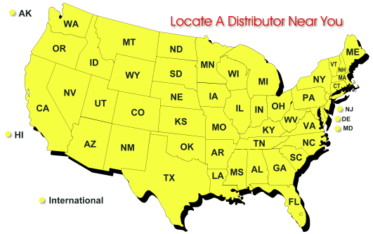 Locate A Distributor Near You